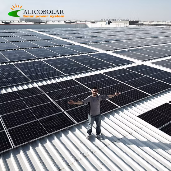 Modules PV solaires à demi-cellule d'usine Perc Mono 430W 440W 450W 480W 144cellules Prix du panneau solaire photovoltaïque pour l'énergie des systèmes d'énergie solaire